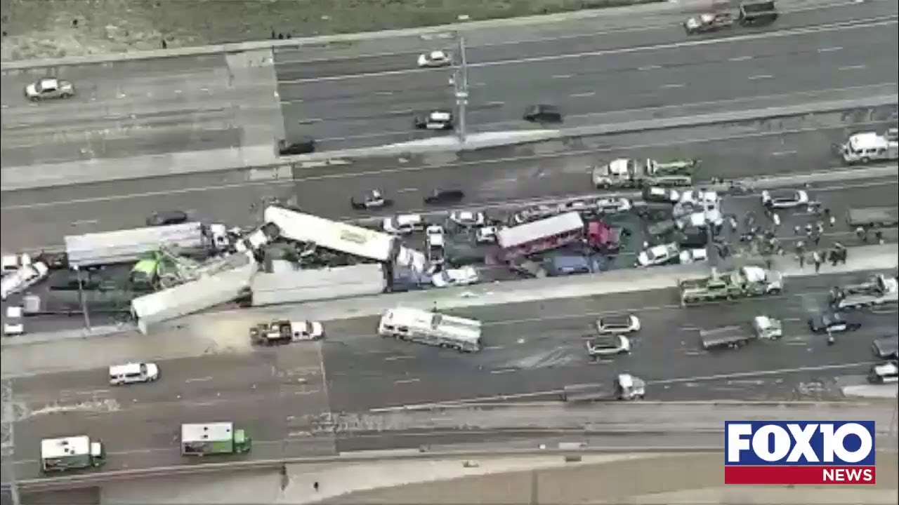 At least 5 killed in 75 to 100 vehicle pileup on I-35 west in Fort ...