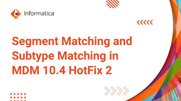 Segment Matching and Subtype Matching in MDM 10.4 HotFix 2