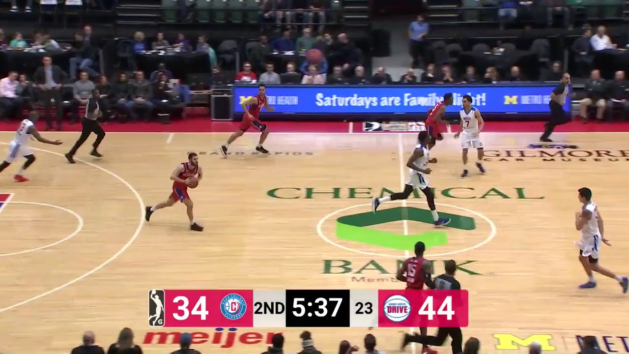 Dakarai Allen (10 points) Highlights vs. Grand Rapid Drive 2-1-18