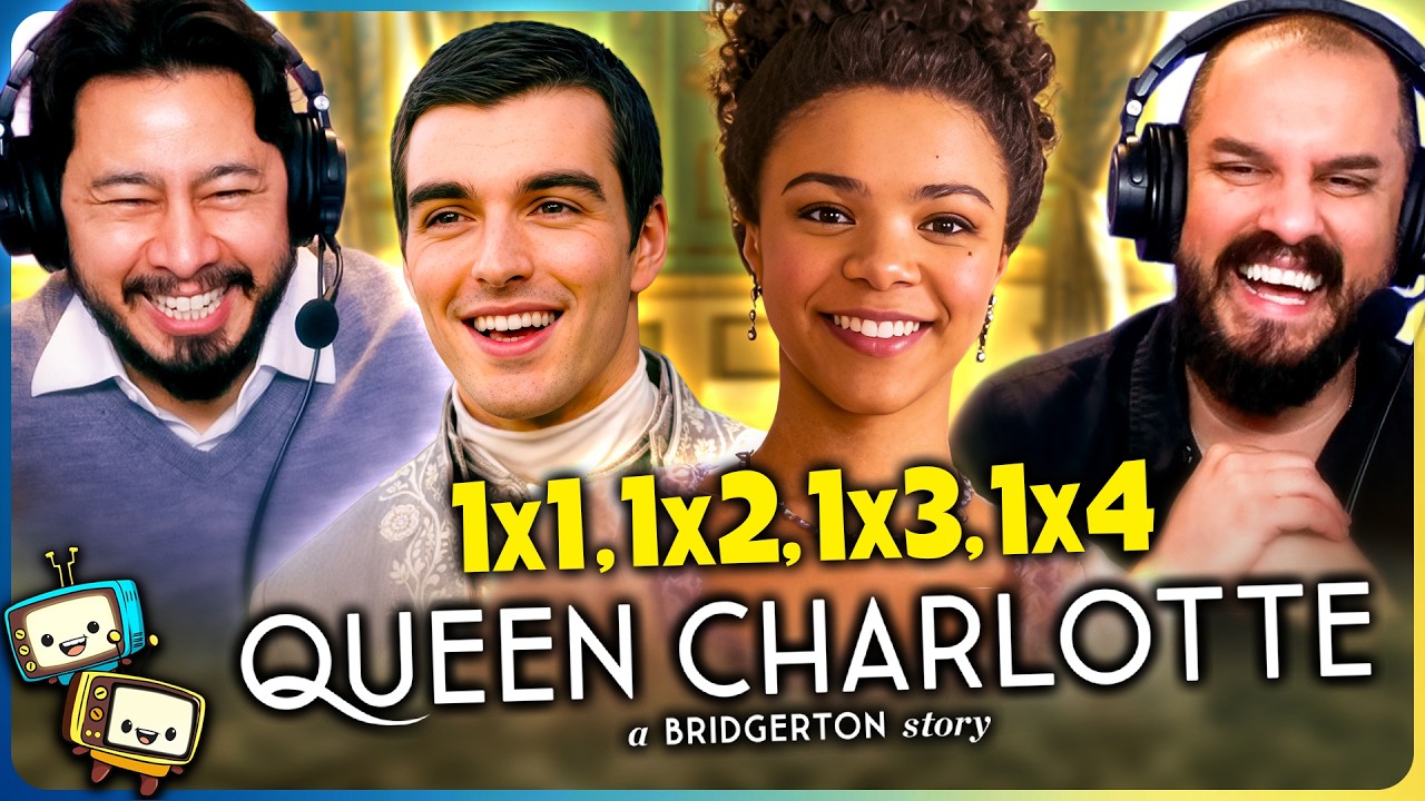 QUEEN CHARLOTTE: A BRIDGERTON STORY Episodes 1-4 REACTION! | First Time Wactch | Netflix