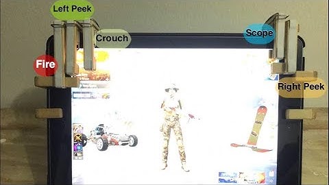 PUBG Mobile Game Trigger - Fire, Scope, Peek and Crouch (IPAD/TABLET) (R1,R2,R3,L1,L2) Ver.7.0