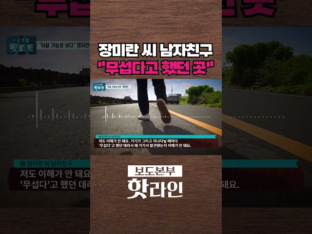 [핫라인] 현지인 "카나리아 야자수, 뾰족한 부분 많아 접근 쉽지 않아" #shorts