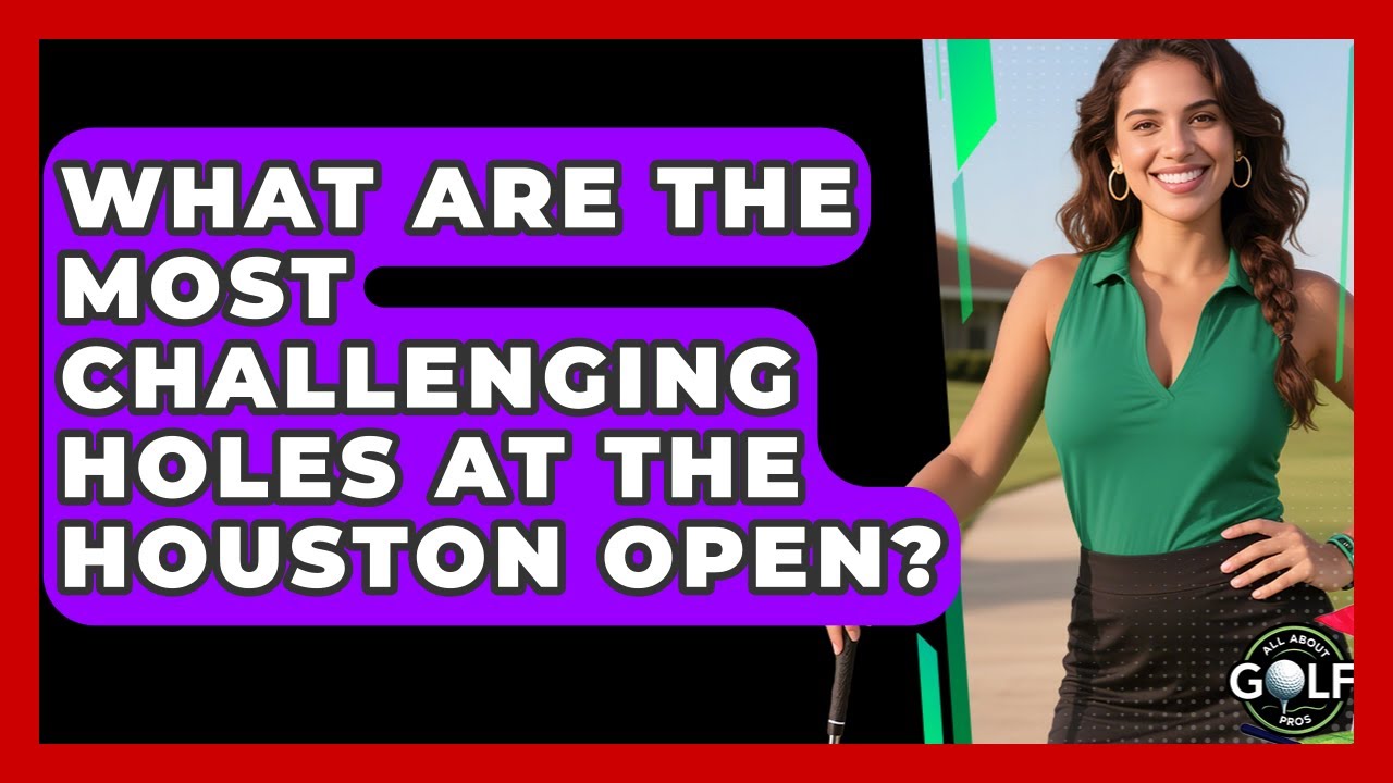 What Are The Most Challenging Holes At The Houston Open? - All About Golf Pros