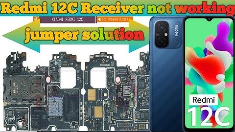 Redmi 12C Receiver not working problem jumper solution|#youtubeviralvideo2023|#thesoilboy