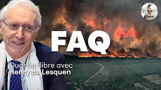 🎙 Q&A No. 75 with Henry de Lesquen | Heatwave, global warming, wildfires, environmentalists...
