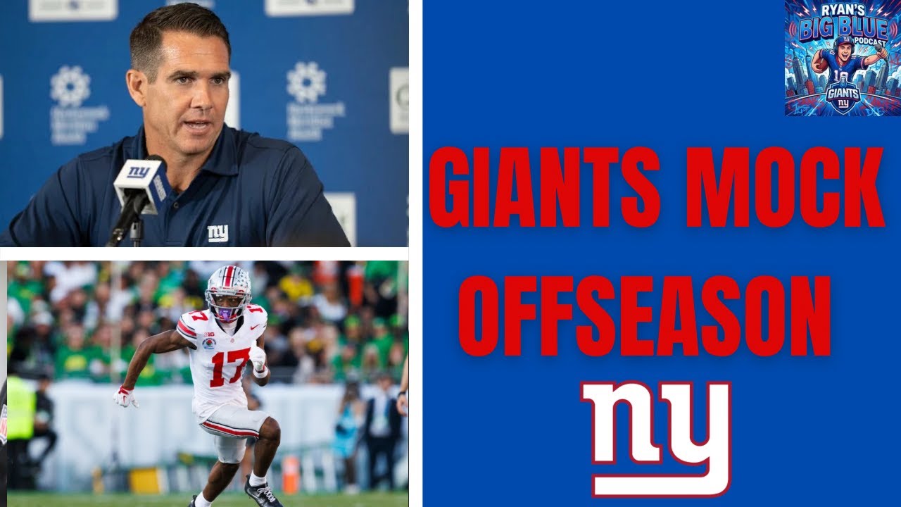 New York Giants MOCK Offseason | Free Agency, Draft, and More!