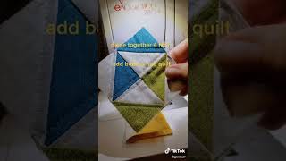 Quick & Easy Pocket Quilt with HST: A Gift of Love and Prayers