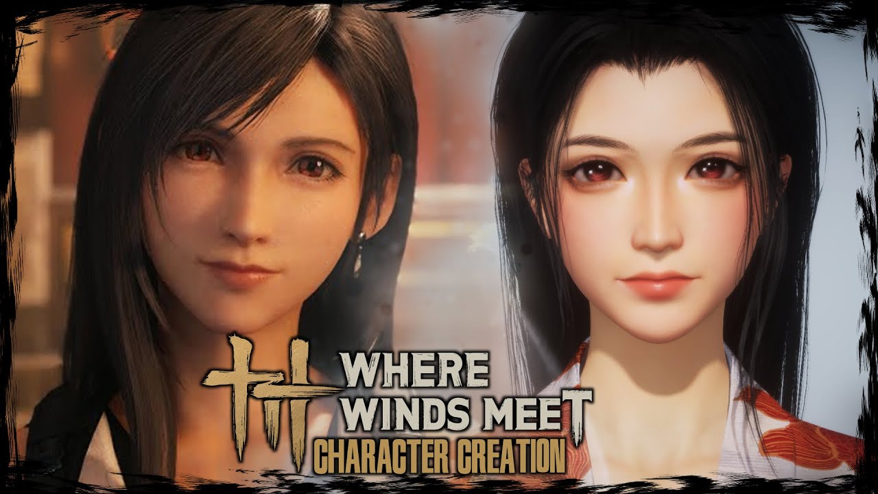 WHERE WINDS MEET || Tifa [FF7] - Female Character Creation