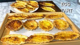 Egg Tart Recipe Egg Boat Tart Recipe Homemade Egg Tart Recipe