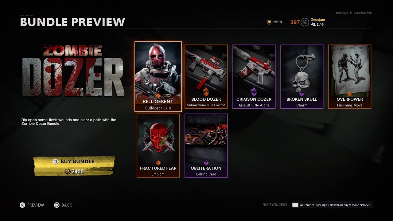 Call of Duty®  Black Ops Cold War Zombie Dozer