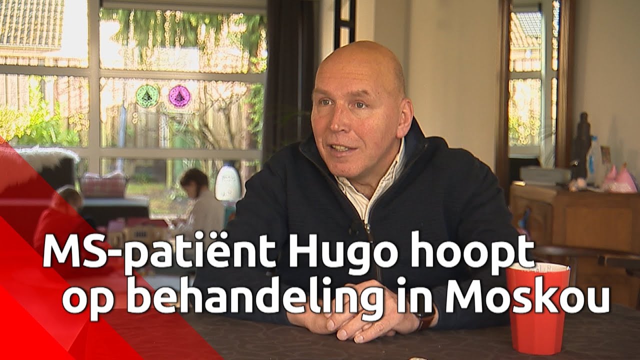 MS-patiënt Hugo Wolff heeft stamceltherapie nodig in Moskou