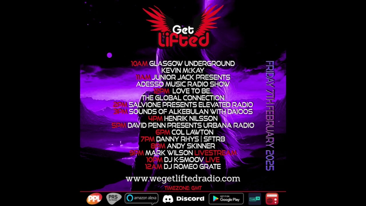 Mark Wilson live on We Get Lifted Radio (07/02/25)