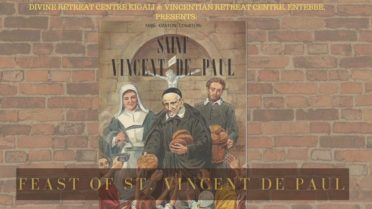 FEAST DAY OF ST VINCENT DE PAUL PRAYERS WITH LITANY AND FINAL BLESSING YouTube