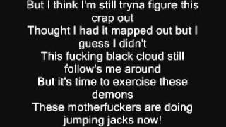 Video thumbnail of "Eminem - I'm Not Afraid (Lyrics)"