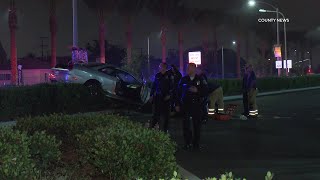 Man Shot To Death While Driving Crashes Into Santa Ana College Prompting Campus Closure | Santa Ana