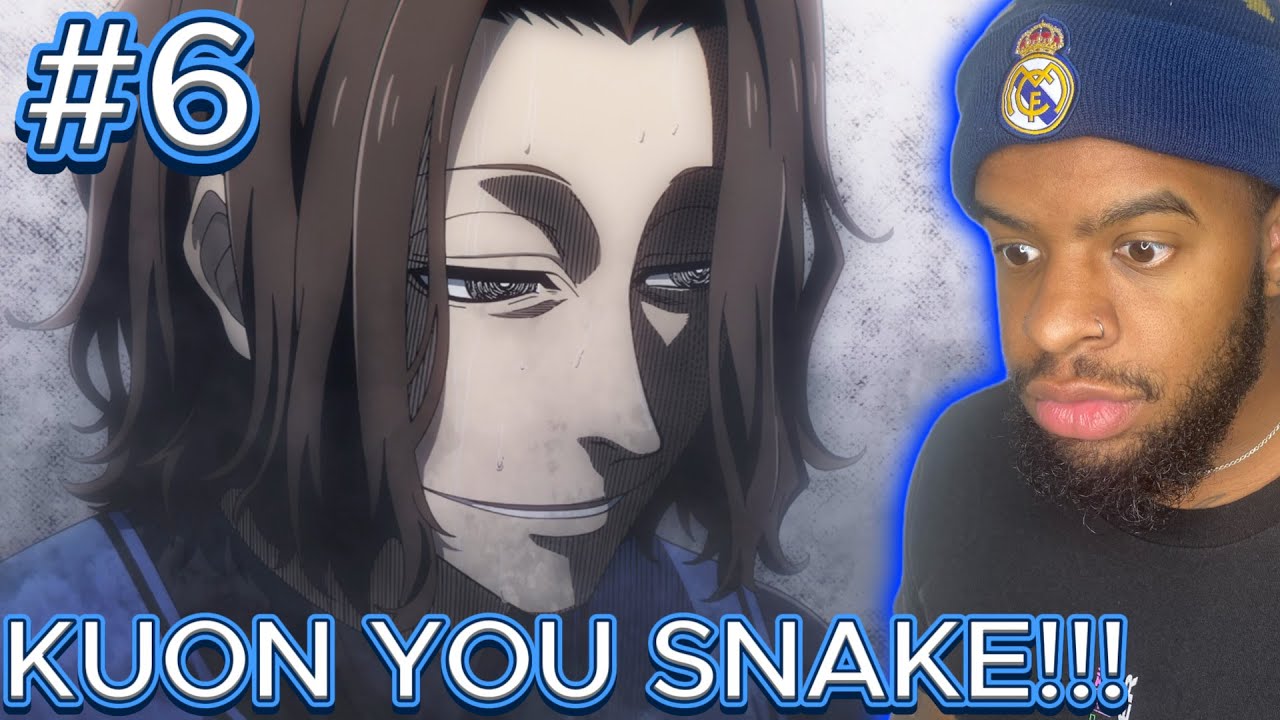 KUON YOU SNAKE | Blue Lock S1 E6 REACTION!