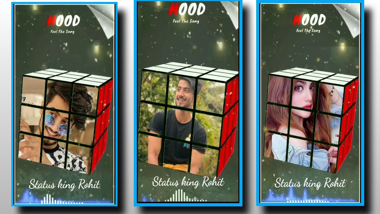 Latest cube photo status 2021. blue eyes song status.trending status 2021.