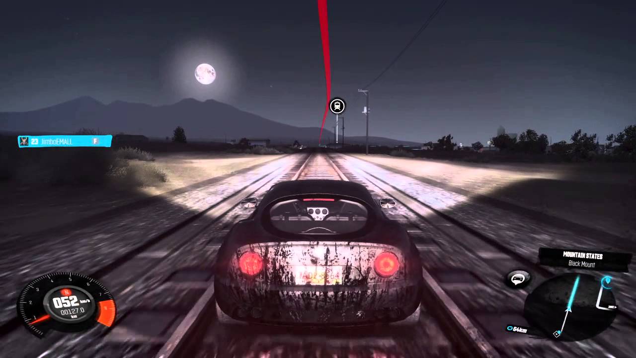 The Crew. TheDogWarrior drives a train.