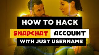 How to hack snapchat account with just username (100% working way)