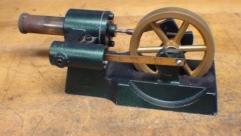 HOW TO MAKE A STIRLING ENGINE pt 4 of 4 tubalcain on Bridgeport Mill