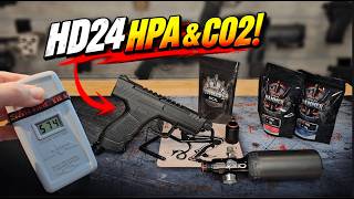 Beeman BP50: HD24 Tuning Chamber + Barrel | Real FPS/Joules 18 ga Plate Test .50 cal Less Lethal