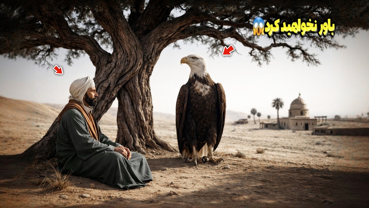 مرد فقیر که همسرش او را از خانه بیرون کرد، با یک عقاب زندگی کرد و اتفاق شوکه کننده افتاد 😱