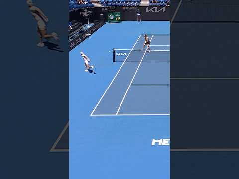 AROUND the net stunner! 🤯