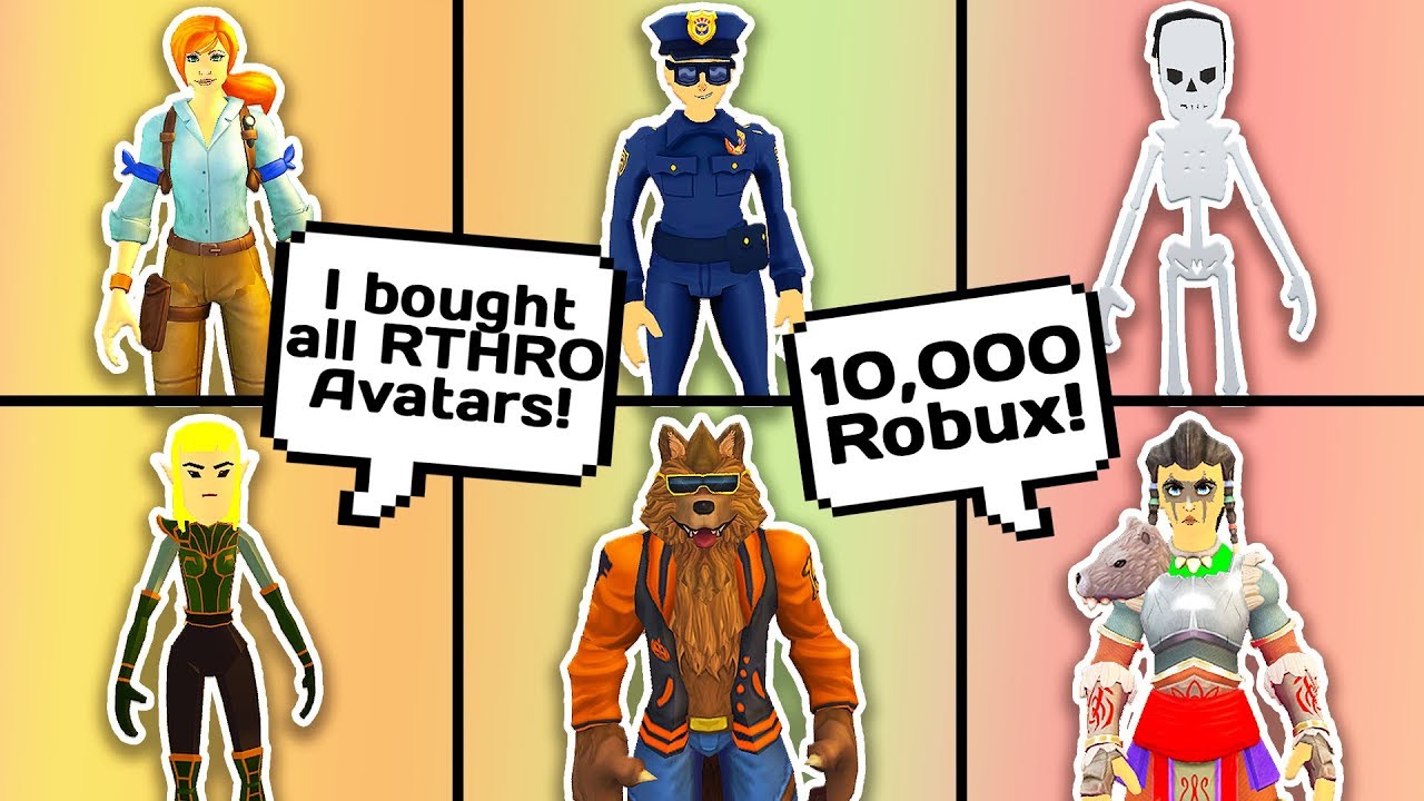 I Bought All The New Rthro Avatars 10 000 Robux Roblox Update Youtube - roblox rthro avatars