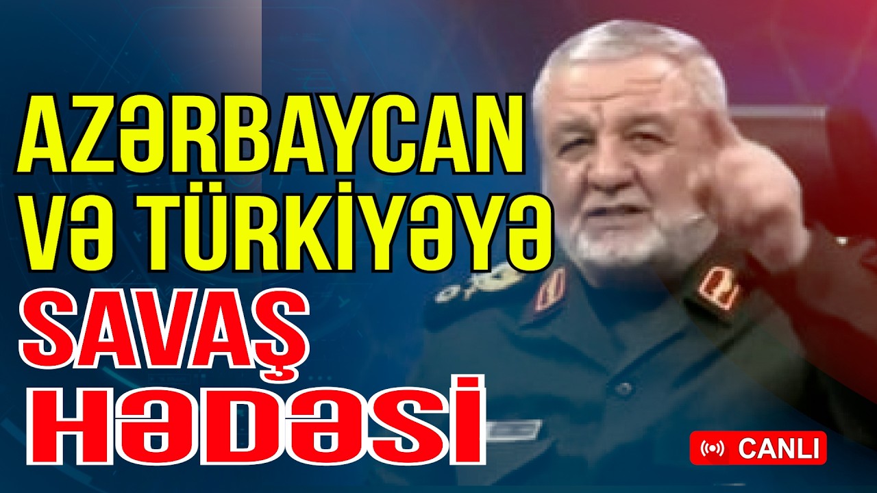 SEPAH komandiri Azərbaycanı savaşla hədələdi - Diqqətli olun! - Media Turk TV