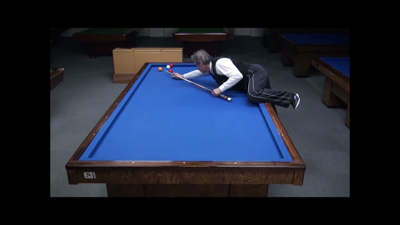 ビリヤード 四つ球 2019 伝統の撞球術 四つ球 100点取り - YouTube