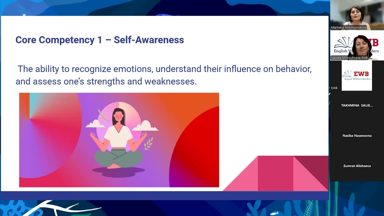 Marhabo Kholmurodova, Introduction to Social Emotional Learning SEL in Inclusive Education