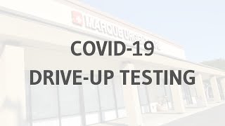 COVID 19 Drive-Up Testing