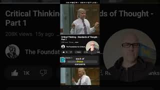 Critical Thinking - Standards of Thought, Part 1, by Dr. Richard Paul on @CriticalThinkingOrg