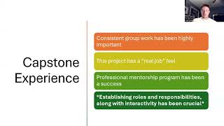 BUS Capstone Reflection Video