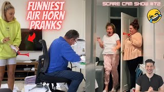 Funny Air Horn Pranks 2.0 Scare Cam Show
