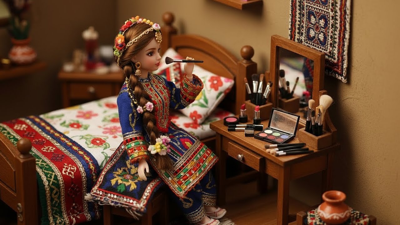 Miniature Doll Cooking | Miniature Doll Attends Wedding With Husband #miniaturecooking #miniature 