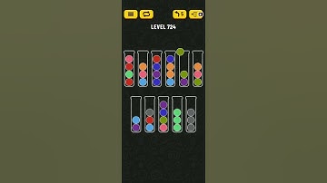 Ball Sort Puzzle Level 724