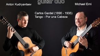 Tango for two guitars: Por una Cabeza (carlos gardel) chords