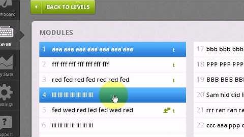 Touch Type Read Spell-TTRS Online Lesson 1