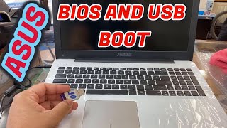 Asus How To Get Into Bios And USB Boot To Reinstall Windows 10 R511L