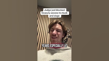 A judge just blocked access to Elon Musk and to the treasure department and this video will explain