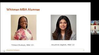 Unpacking the Whitman MBA Journey  Lessons Learned and Alumni Success Stories - Syracuse University