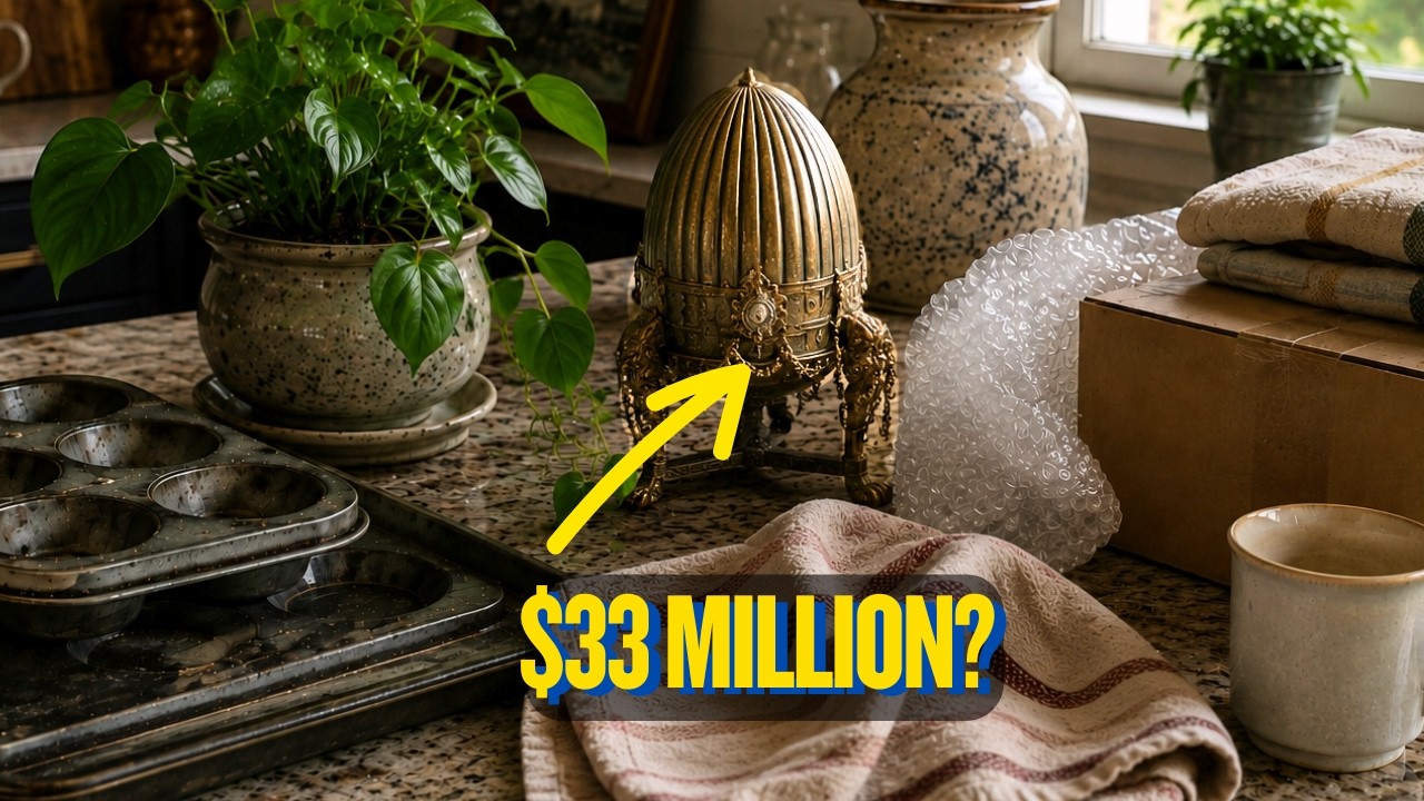 👉 Kept on a kitchen counter - found at a Flea Market? - YouTube