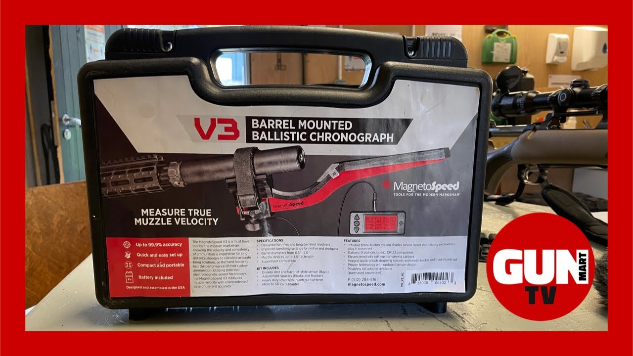 PRODUCT: MAGNETOSPEED V3 MAGNETIC CHRONOGRAPH - YouTube