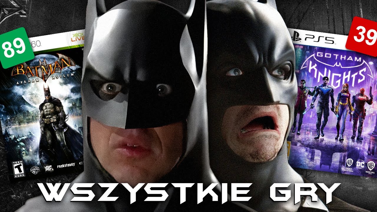 WSZYSTKIE GRY BATMAN (no prawie wszystkie)