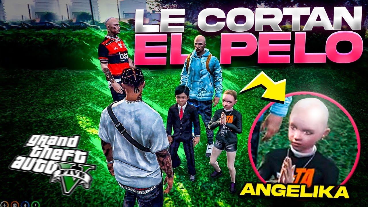 Una GANGA DE CALVOS SECUESTRA a mi hija 😰 GTA V Roleplay