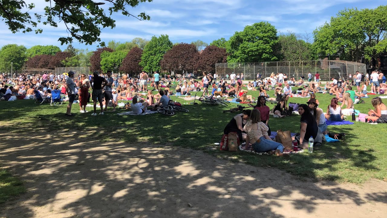 Mass Gathering In Toronto S Trinity Bellwoods Park Sparks Outrage Youtube