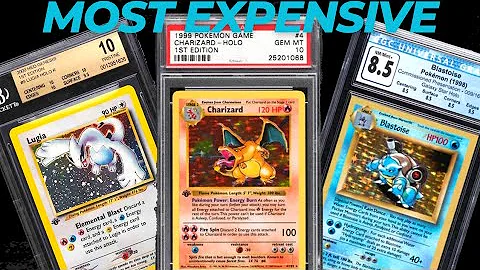 Top 20 Most EXPENSIVE Pokemon Cards Ever SOLD!