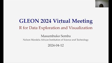 GLEON 2024 Workshop - R for Data Exploration and Visualization