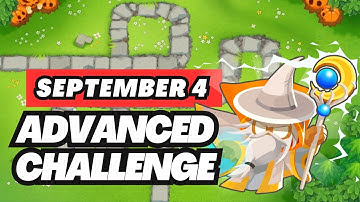 BTD6 Advanced Challenge | 4 September, 2024 | 1 Tower CHIMPS R70